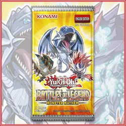 YuGiOh Battles of Legend Monster Mayhem PACK BOOSTER (5 Cards) FACTORY SEALED?? - Image 1