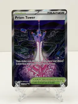 🔥Pokemon TCG-Prism Tower-111/086-Me04: Chaos Rising-Full Art-Holo-M/NM!🔥 - Image 1