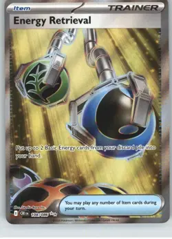 Energy Retrieval 108/086 Ultra Rare ME04: Chaos Rising Pokemon Near Mint - Image 1