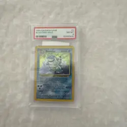 1999 Pokemon TCG Blastoise Holo Rare PSA 8 - Image 1