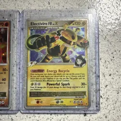 Nintendo Pokemon TCG Holo LV.X Lot of 3 Heatran DP31 Rhyperior DP29 Electivire - Image 4