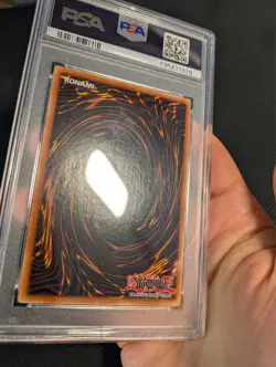 Yugioh Jar of Greed LON-047 1st Edition Super Rare PSA 8 NM-MT! - Image 4