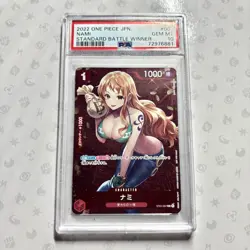 PSA 10 Nami ST01-007 Standard Battle Winner ONE PIECE Card Game Japanese 2022 - Image 1