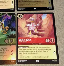 EPIC Donald Duck - Distracted Traveler #212 Wilds Unknown DISNEY LORCANA + Trio - Image 3