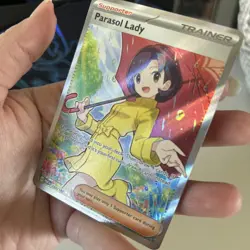 Parasol Lady 238/182 SV Paradox Rift Near Mint Condition Pokemon Card TCG - Image 5