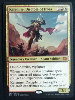 kalmne Disciple of Iroas - C15 - Mtg Card #1YT - Image 1