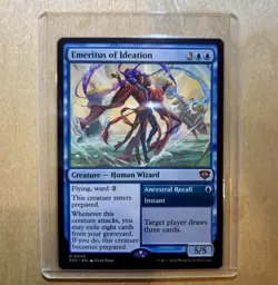 MTG Emeritus of Ideation 0045 Secrets of Strixhaven Mythic English NM - Image 1