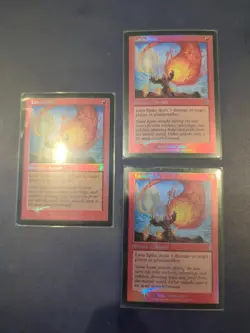 Lava Spike Time Spiral Remastered Foil Retro Frame 5 Available - Image 1