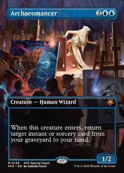 Archaeomancer-Special Guests-Borderless-Foil-149-NM - Image 1