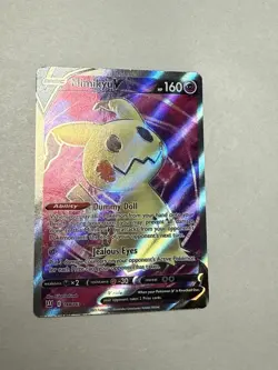 Pokemon TCG Mimikyu V Full Art Holo Ultra Rare 148/163 Battle Styles LP - Image 2