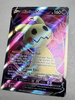 Pokemon TCG Mimikyu V Full Art Holo Ultra Rare 148/163 Battle Styles LP - Image 3