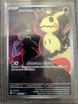 The Pokemon Company Pokemon TCG Team Rocket's Mimikyu 238/217 IR Holo Eng - Image 1