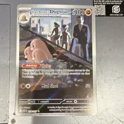 Nintendo Team Rocket's Dugtrio Me: Ascended Heroes 239/217 Holo Rare English - Image 1