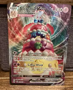 Pokemon Alcremie VMAX Holo Ultra Rare 23/73 Champions Path 310 HP English - Image 1