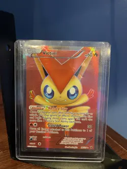 Pokemon TCG Victini Full Art Holo Card 98/101 BW Noble Victories - Image 1