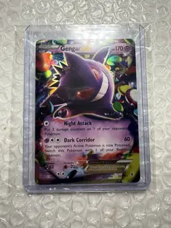 Gengar EX 34/119 XY-Phantom Forces Holo Pokemon Card NM#5 - Image 1
