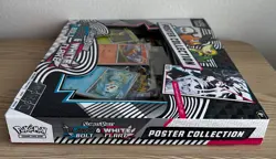 Pokemon TCG Scarlet & Violet Black Bolt White Flare Poster Collection NEW SEALED - Image 4