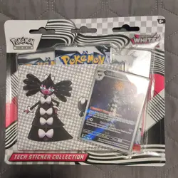 POKEMON S&V WHITE FLARE TECH STICKER COLLECTION 3 BOOSTERS 1 GOTHITELLE FOIL - Image 1