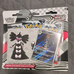 POKEMON S&V WHITE FLARE TECH STICKER COLLECTION 3 BOOSTERS 1 GOTHITELLE FOIL - Image 2