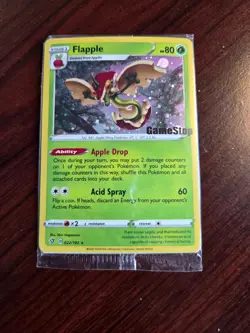 Sealed Flapple GameStop Promo Holo 022/192 Pokemon TCG - Image 1