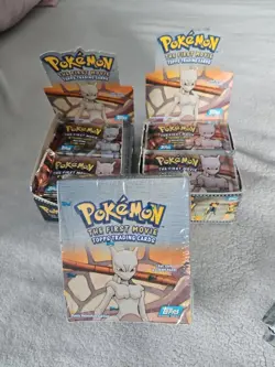 Pokemon The First Movie -8 Trading Cards, Including 1 Foil Card (Unopened Pack) 41116307522 - Image 1