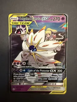 The Pokemon Company Solgaleo & Lunala GX 75/236 Cosmic Eclipse UR Holo EN 2019 - Image 1