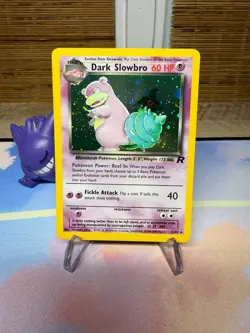 Dark Slowbro 12/82 Team Rocket Holo Pokemon TCG WOTC Vintage MINT - Image 1