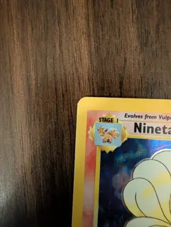 Ninetales 12/102 - Holo Rare - Base Set - 1999 Pokemon WotC Vintage - MP - Image 3