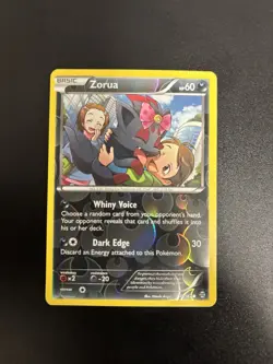 Pokemon TCG Zorua 90/162 Reverse Holo - BREAKthrough - LP - Image 1