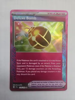 Pokemon TCG Deluxe Bomb 134/142 2024 Stellar Crown ACE SPEC Rare Card - NM - Image 1