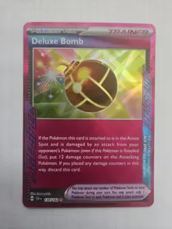 Pokemon TCG Deluxe Bomb 134/142 2024 Stellar Crown ACE SPEC Rare Card - NM - Image 2
