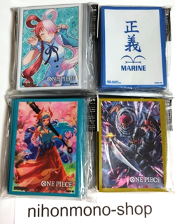 One Piece Card Game Official Sleeves Vol. 3 Yamato Katakuri Uta Marine - Image 1