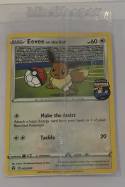 Pokemon TCG Eevee On the Ball Promo Card 002/005 Futsal Edition, Sealed - Image 1