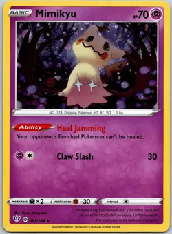 Mimikyu (Cosmos Holo) 081/189 Promo Miscellaneous Cards & Products Near Mint - Image 1