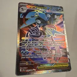 Pokemon TCG Chaos Rising Mega Greninja ex 100/086 English Card - Image 2