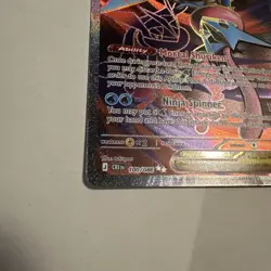 Pokemon TCG Chaos Rising Mega Greninja ex 100/086 English Card - Image 3