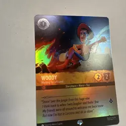 Woody - Waiting for a Friend - EPIC 205/204 - Lorcana Wilds Unknown Card - NM - Image 4