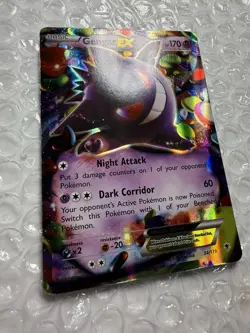 Gengar EX 34/119 XY-Phantom Forces Holo Pokemon Card #1 - Image 4