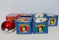 1999 Burger King Pokemon 23K Gold Card 7 Ball Lot Sealed Charizard Mewtwo Etc - Image 1
