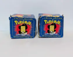 1999 Burger King Pokemon 23K Gold Card 7 Ball Lot Sealed Charizard Mewtwo Etc - Image 2