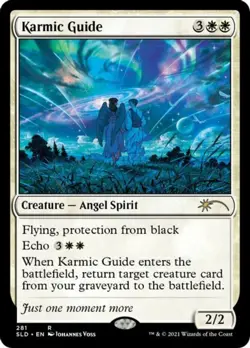 MTG Karmic Guide - Foil, Secret Lair Drop Series, Near Mint, English - Image 1