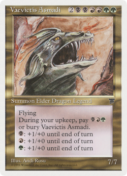 Vaevictis Asmadi (MP) Chronicles CHR Magic MTG - Image 1