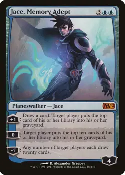 MTG Jace, Memory Adept ** Magic 2012 ** English (LP) - Image 1