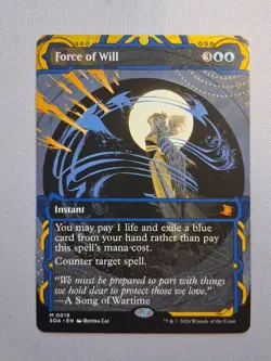Force of Will - Secrets of Strixhaven (Mystical Archives) MTG NM - Image 1