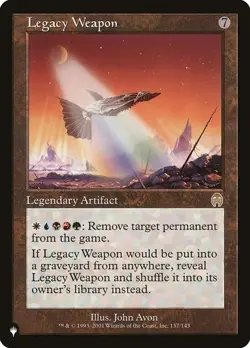 NM Legacy Weapon, MTG, The List, Magic the Gathering, 137 - Image 1