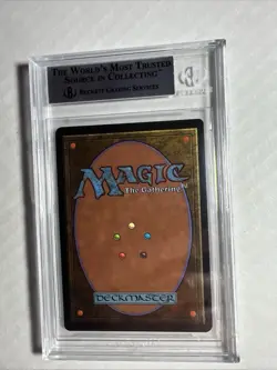 MTG BETA Beta Scrubland BGS 9 Quad++ Mint (9.5 edges, surface) 1993 - Image 2