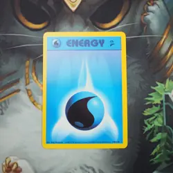 Water Energy 130/130 Pokemon Base Set 2 Played Single Card TCG Common - Image 1