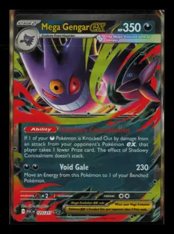 Mega Gengar ex 125/217 Double Rare Ascended Heroes NM/M Pokemon - Image 1