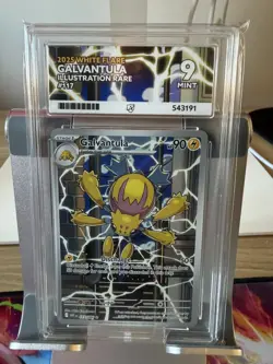 Pokemon TCG Galvantula 117/086 White Flare Ace 9 Mint - Image 1