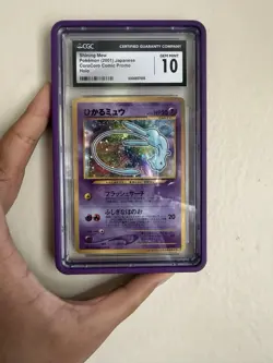 Pokemon Shining Mew Holo Corocoro Comic Promo CGC 10 *PSA 10 POTENTIAL* - Image 3